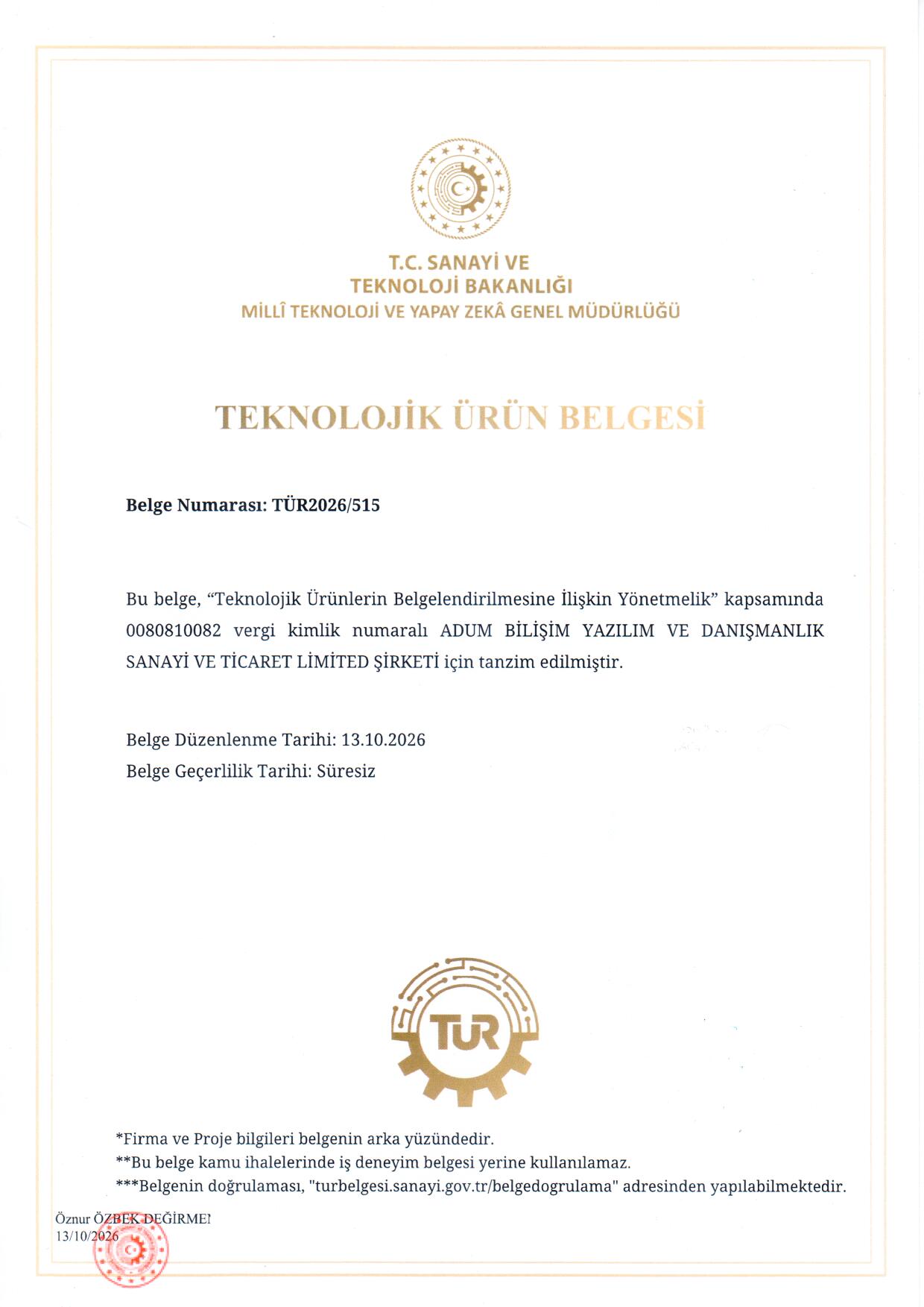 teknolojik_urun_belgesi